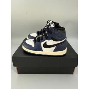 Jordan 1 Retro High OG TD - Navy/Black/White Toddler Size 7C